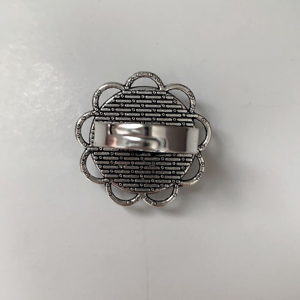 💍Beautiful Genuine Natural Turquoise Gemstone Ring for Women - Picture 4 of 7